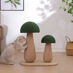 Sword Hemp Rope Cat Scratching Board Wear-Resistant Mushroom Vertical Grinding Claw Cat Scratching Column