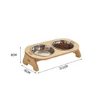 Raised Pet Food Bowl