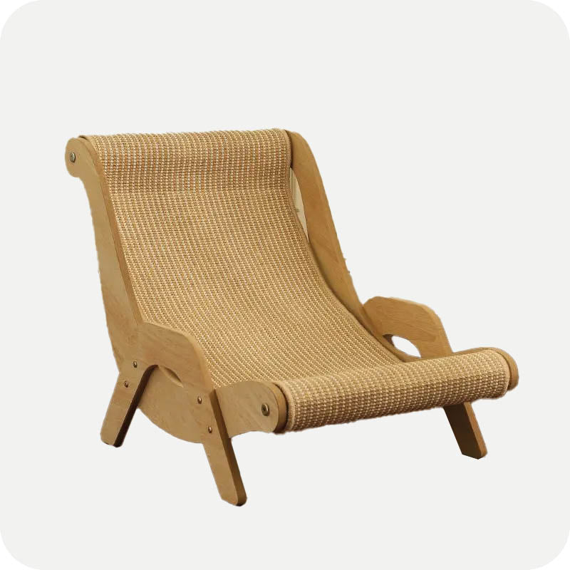Wooden Cat Scratcher Lounge