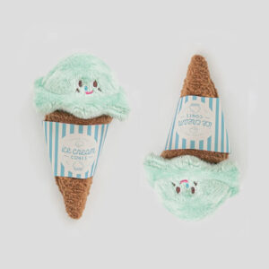 Mint Ice Cream Dog Toy - Snuffle Toy for Dogs and Interactive Enrichment - Pets Station